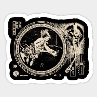 Vinyl Record Van Halen Best Player Sticker